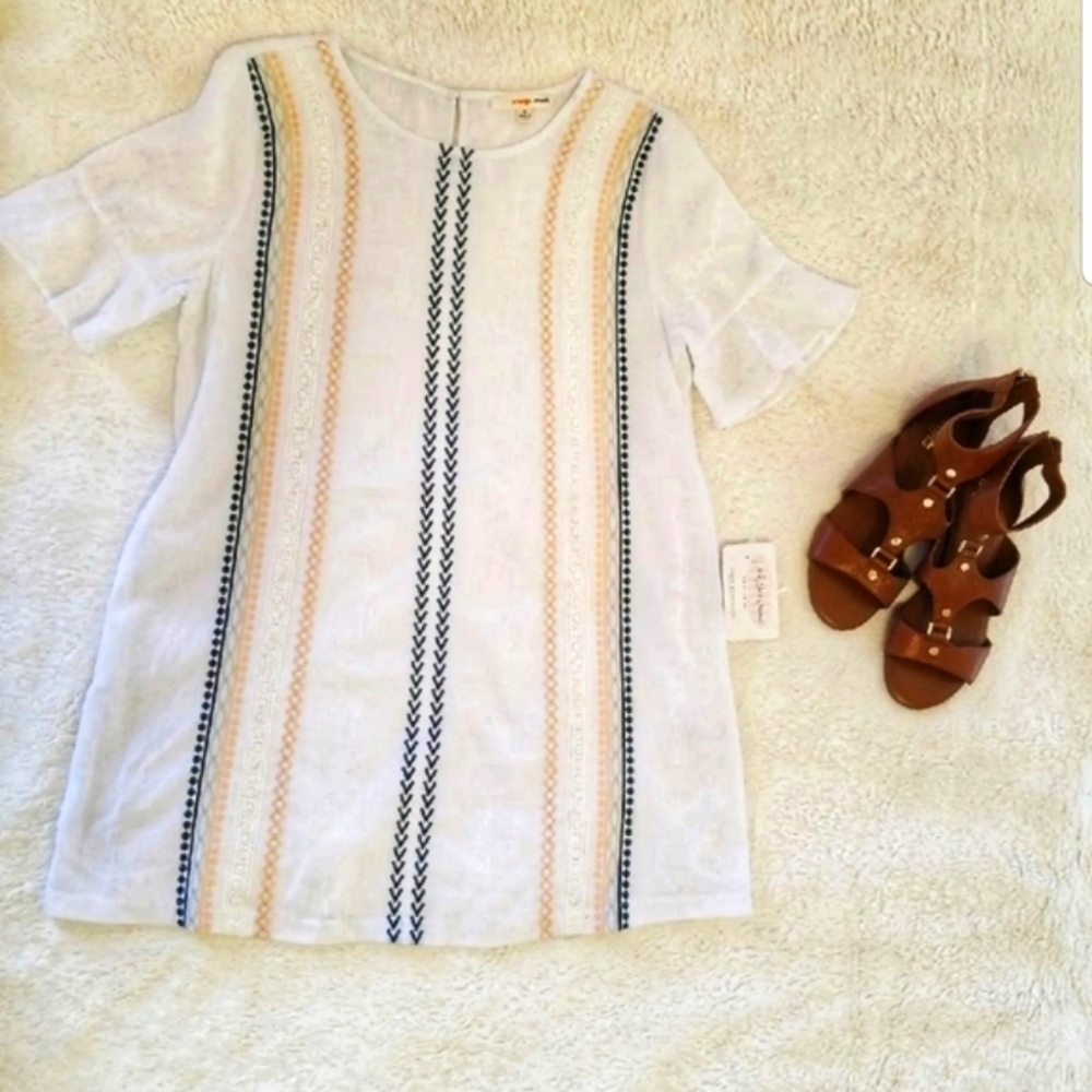 NWT 100% cotton slip on dress